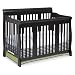 Storkcraft Tuscany 4-in-1 Convertible Crib Black