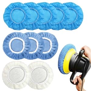 UICCVOKK 10 Stück Polierhauben Set