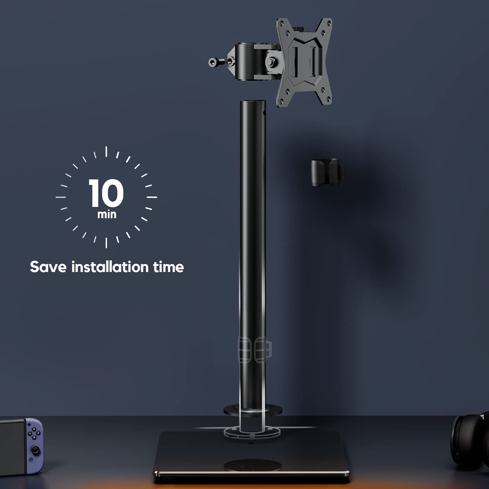 Buy ErGear Single Monitor Stand for 13”32” Screen, Freestanding