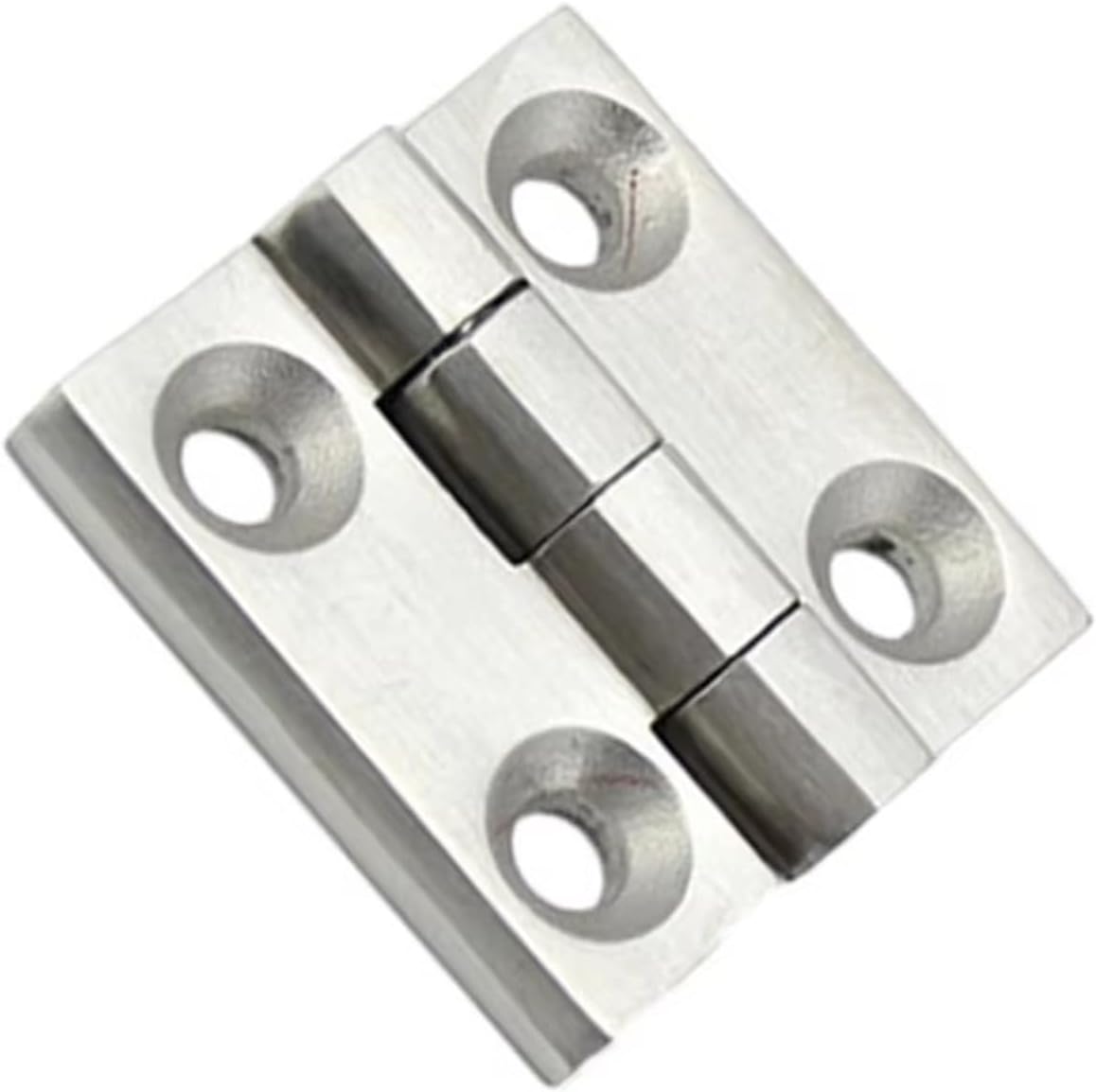 Industrial Equipment Cabinet Doors with Thickened Heavy-Duty Hinges Stainless Steel 1Pcs(50x50x6mm Mirror)