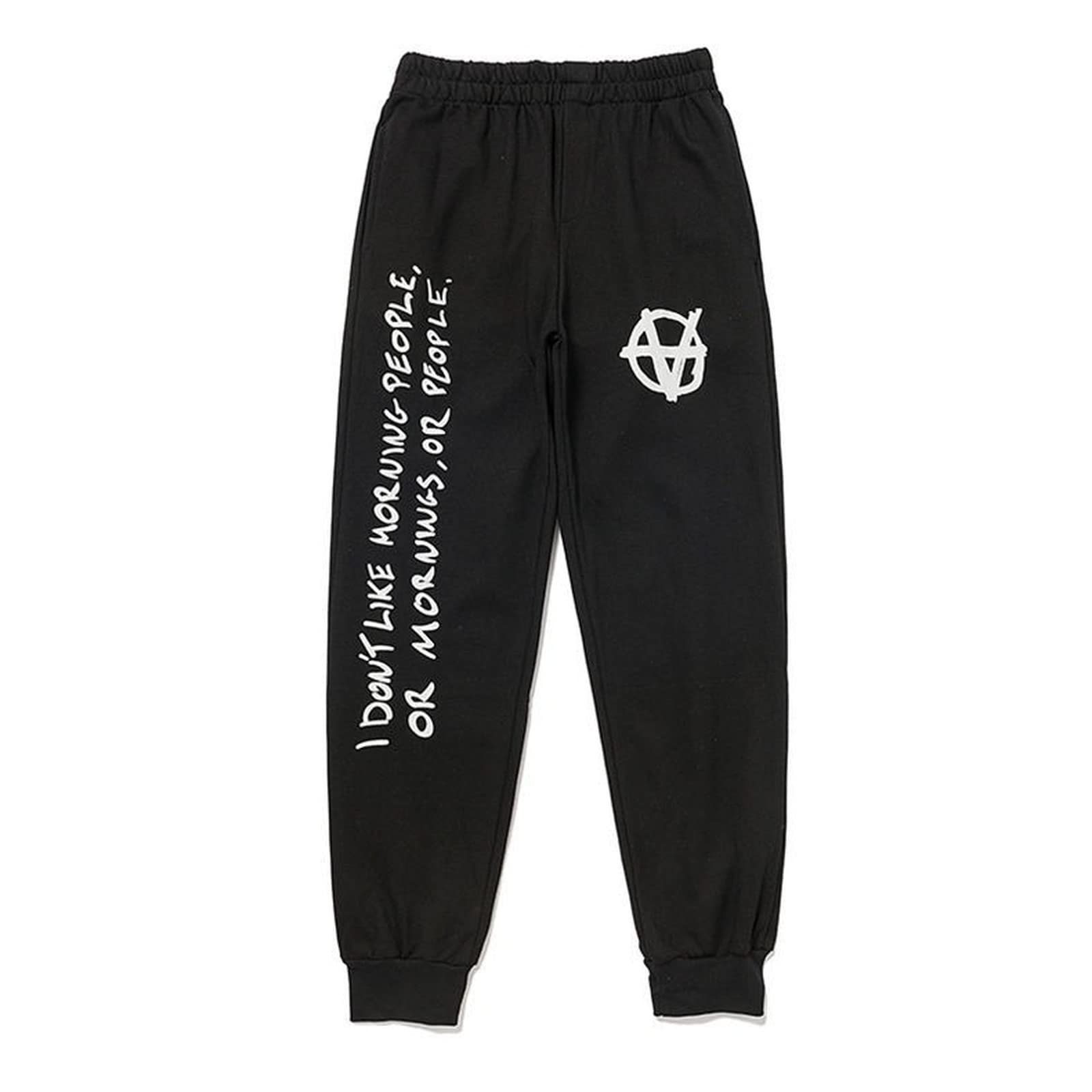 Vetements Pants for Men Novelty Alphabet Graphic Sweatpants Streetwear Hip Hop Athletic Jogging Pant