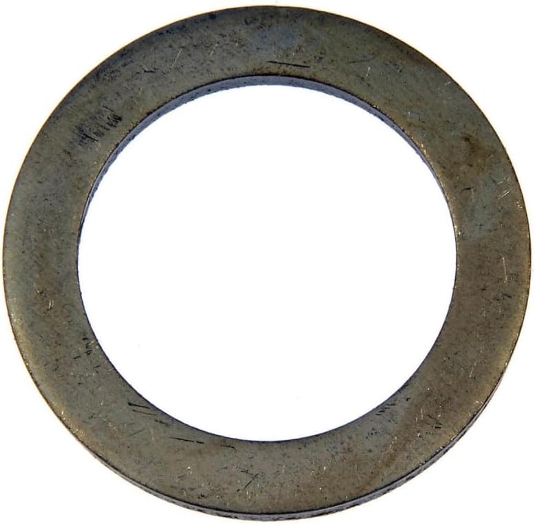 KarParts360 For Jaguar XJ12/XJS 1990 1991 1992 Engine Oil Drain Plug Gaskets | 25 Pieces | Aluminum Material | 0.64 Inches Inside Diameter | 0.9 Inches Outside Diameter | Replacement For C2296