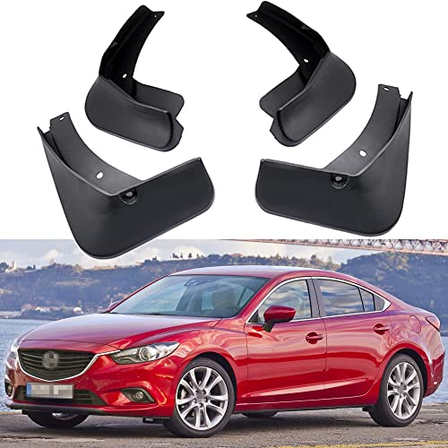 Speedlong Car Mud Flaps Splash Guards Fender Mudguard Compatible With Mazda 6 2013-2021 14 15 16 17 18 19 20 #TOP11