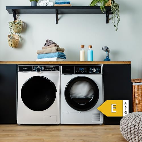 Cecotec Wäschetrockner 9Kg Bolero Dresscode Dry 9330. Entspricht Energieeffizienzklasse A++, 15 Programme und Funktionen wie automatisches Trocknen, einfaches Bügeln, Stop&Go, Delay Start
