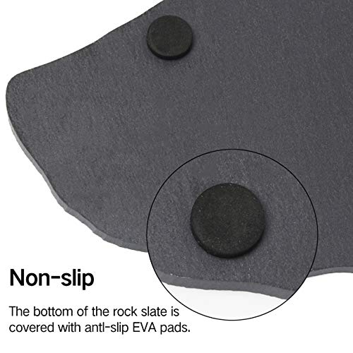 image for Linifar Reptile Basking Rock Plate Tortoise Feeding Platform Rock Slat