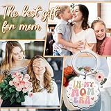 WEHBVF Mothers Day Gifts New Mom Keychain for Mothers Day Gifts from Daughter Son Moms Keychain Gift for Expectant Mothers Gift For Moms Birthday