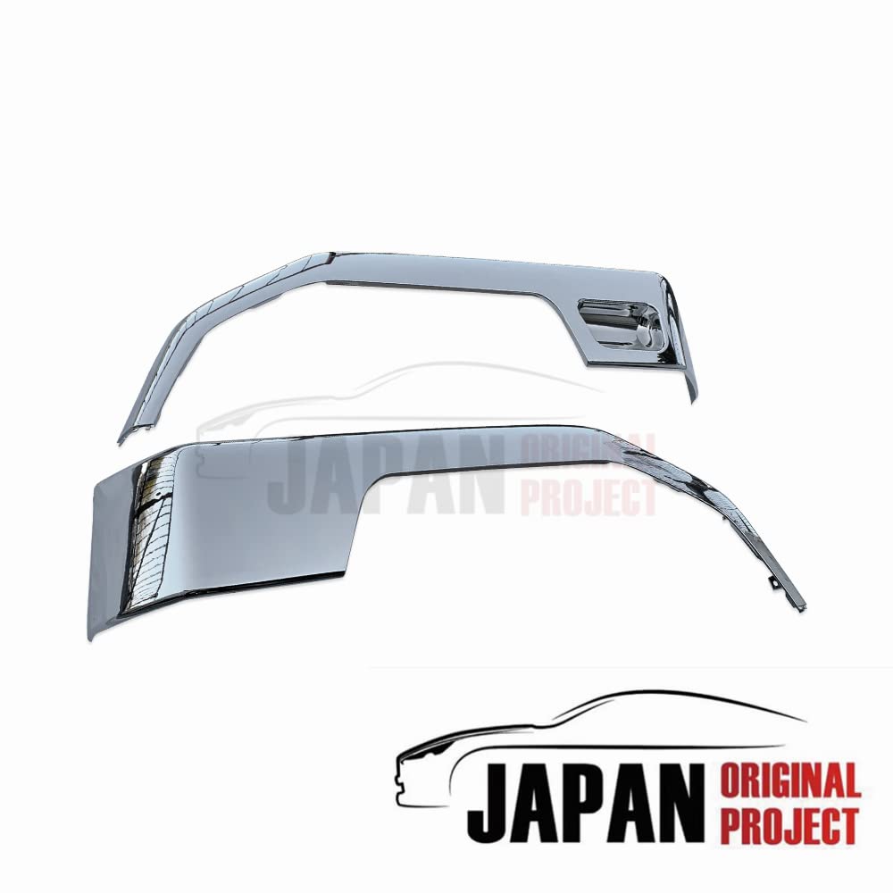ベストワンファイター　純正　メッキクォーターパネル　寝台窓ガーニッシュ　パネル ベストワンファイター用 ベッド窓ガーニッシュセット : トラック
