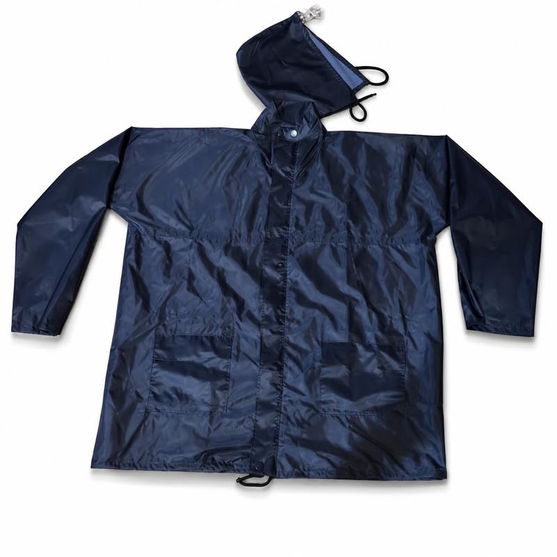 lambent 𝟏 𝐘𝐞𝐚𝐫 𝐖𝐚𝐫𝐫𝐚𝐧𝐭𝐲 Hooded Waterproof Raincoat for Men & Women, Lightweight Wind Resistant Rain Jacket with Removable Hood for Hiking, Travel, Outdoor Activities.-picture-47