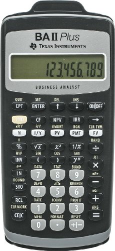 Texas Instruments BA II Plus - Nuovo Modello