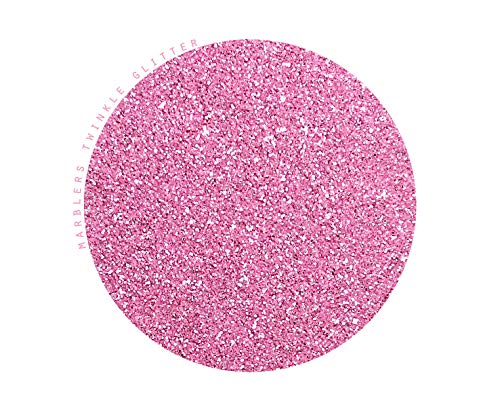 Marblers Twinkle Glitter [Flamingo] 1.5Oz (42G) | Fine | Non-Toxic, Vegan, Cruelty-Free | Face, Body, Eyeshadow, Hair, Festival, Party Makeup | Nail Art, Polish | Resin, Tumbler, Slime, Craft #TOP1