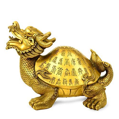 Tortue Dragon en cuivre pour valoriser un intérieur fade avec goût