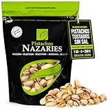 PISTACHOS NAZARIES Pistachos Tostados Sin Sal Españoles Con Cascara 4x250g Snack Saludable Aperitivo Para Picar Fitness Proteico Cultivo Propio Andalucia Frutos Secos Natural Sin Gluten Veganos