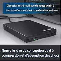 Lecteur De Disquettes USB Externe 3,5 Pouces – Pour PC Windows, Plug & Play – Récupérez Vos Vieux Fichiers
