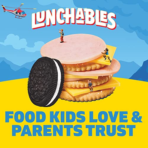 Lunchables Turkey & American Cracker Stackers With Chocolate Creme Cookies, 3.2 Oz Tray #TOP5