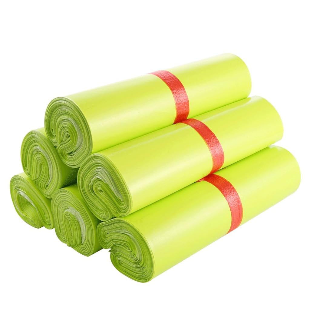 Sacchetti postali for corriere verde da 50 pezzi, buste for imballaggio for autosigillanti for trasporto in plastica
