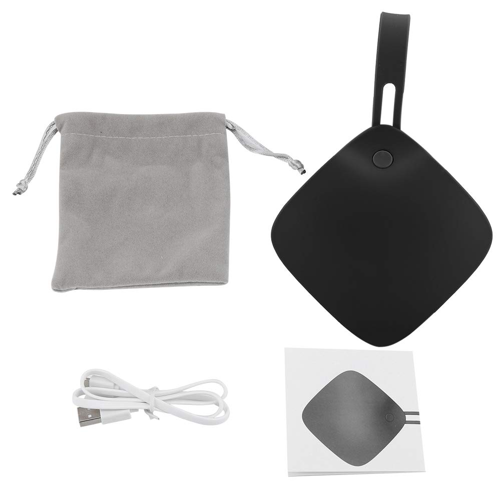 Mini scaldamani portatile ricaricabile USB antideflagrante Power Bank Riscaldamento bifacciale 2 livelli di temperatura 5000 mAh per viaggi in ufficio bianco nero grigio