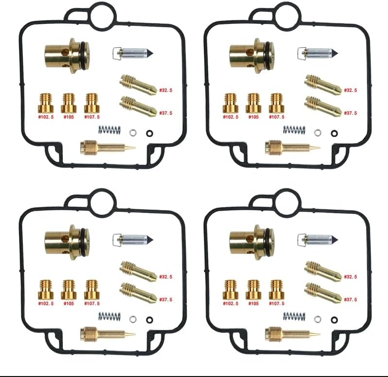 GSX 750 F 1989-1996 Katana 750 Carburetor Repair Kit Float Needle Gasket GSX750F K/L/M/N/P/R S/T Rebuild Kit (Rebuild kit,float,Diaphragm)