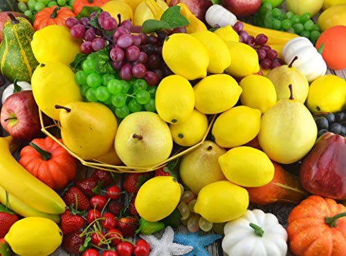 Jedfore 5.9 Inches Artificial Grapes Cluster Rubber Frosted Grape Bundles Decorative Grapes Bunches For Vintage Wedding Favor Fruit Wine Decor Faux Fruit Props (Black, Red, Green, Purple - 12 Pack) #TOP3