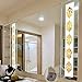 RK-HYTQWR 10 Pezzi Piastrelle autoadesive 3D Adesivi murali Specchio Decalcomania della Parete complementi arredo casa Poster, Modello Dorato Specchio Adesivo, Dorato