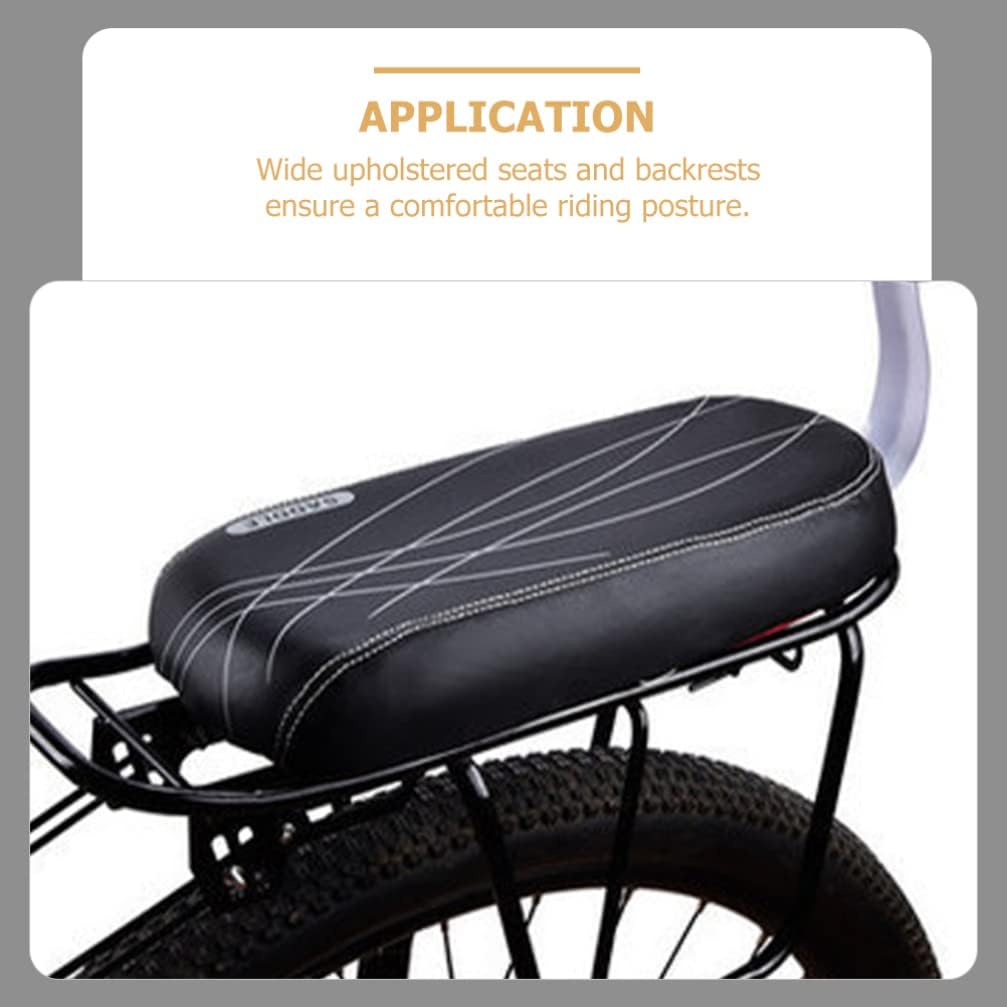 BESPORTBLE Portable Kids Bike Rear Saddle Comfortable Back Support Detachable Easy to Install Universal Bike Attachment Safe for Kids