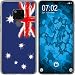 Produktbild PhoneNatic Case kompatibel mit Huawei Mate 20 Silikon-Hülle WM Australien M2