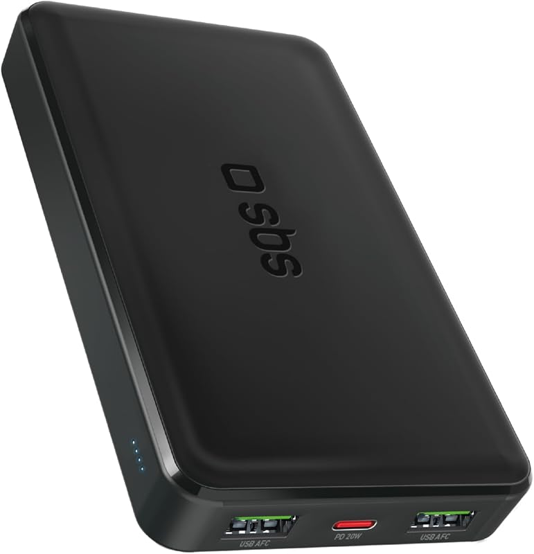 SBS PowerBank 10K FAST, 10000mAh, 22.5W Power Delivery (PD 3.0 PPS)