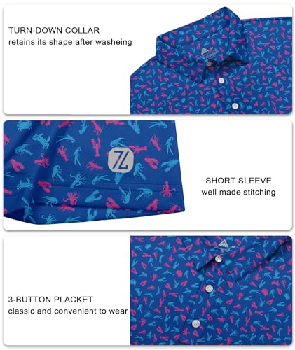 Mens Golf Shirt Moisture Wicking Short Sleeve Polo - $8.99 after coupon - image 4
