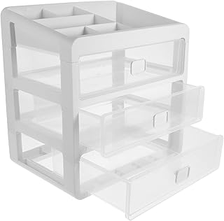 Makeup Organizer Storage Holder with Drawers,...
