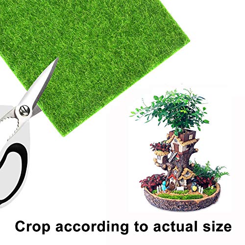 N//A Groen Realistisch Kunstgras Turf, Indoor Outdoor Fake Gras Tapijt, Synthetische Tuin Gazon Voor Tuin Landschap… - Afbeelding 6