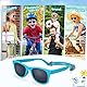 Hifot Baby Sonnenbrille Polarisierte Sportbrille für Jungen Mädchen,Neugeborene UV400 Schutz Flexible Kinder Sonnenbrille mit mit Verstellbarem Riemen 0-24 Monate