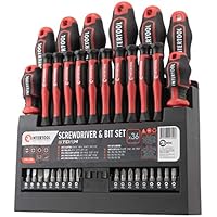 36-Piece Intertool Magnetic Screwdriver Set with Mountable Rack only .99: eDeal Info