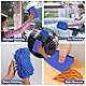 vsshe 5 Stück Autopflege Set mit 3er 600GSM Mikrofasertücher Auto (Korallenfleece) & 2er Mikrofaser Waschhandschuh, Reinigungsset für Auto & Haushalt | 100% Kratzfrei Super saugfähig (40x30cm) Blau