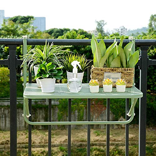 Table suspendue balcon pliante pour café en plein air - 3