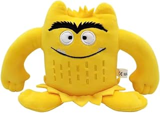 MONSTRUO DE COLORES PELUCHE AMARILLO 15 CM ALEGRIA