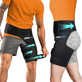 ODOFIT 5 in 1 Hip Brace for Women and Men - Sciatica Pain Relief Device