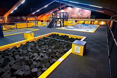 image for Foamma Charcoal Foam Pit Cubes/Blocks 9” x 9” x 9” 30 Pack for G