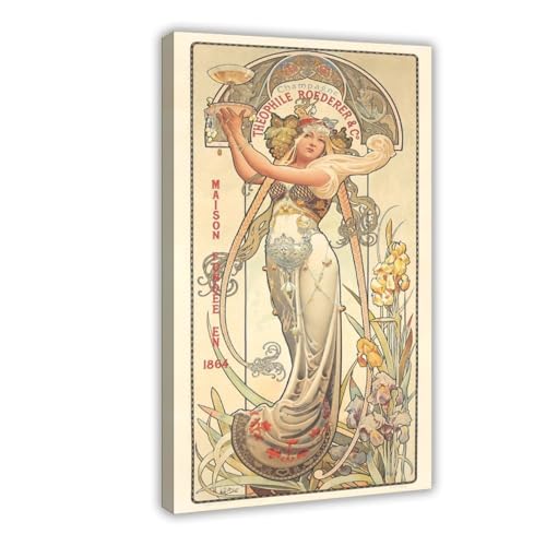 Toile Louis Théophile Hingre avec cadre suspendu pour une décoration élégante