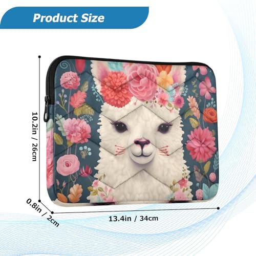 Funda Floral de Alpaca para Laptop 13-14 Pulgadas miniatura 3