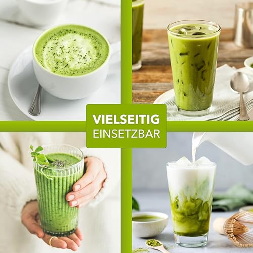MatchaMagic - Bio Matcha Latte Pulver aus Japan mit Kokosblütenzucker für Leckeren Tee