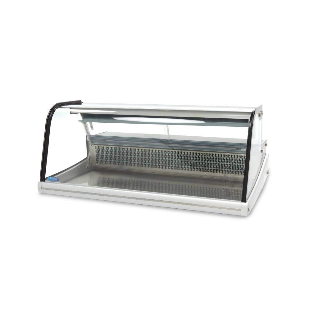 Maxima Vitrine réfrigérée - 255 L - 125 cm - avec support