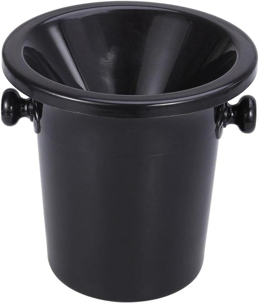 QUAEDING Plastic Wine Spittoon, Wine Tasting Spittoon Wine Dump Bucket Double Ears Ice Bucket for Party Tasting Accessories
