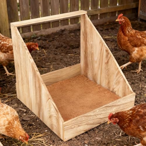 Dortoir ferme isolant pour protéger les poules du froid