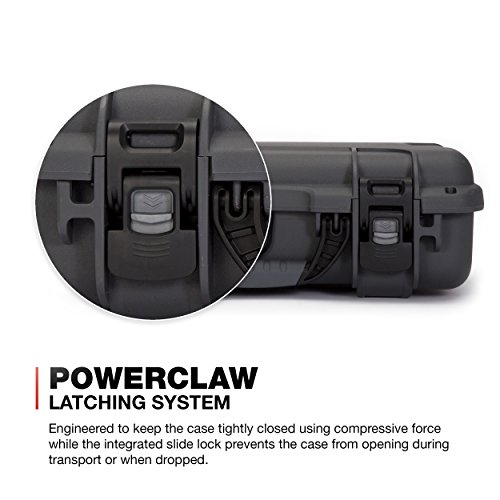 Nanuk 910 Waterproof Hard Case Empty - Graphite #TOP3