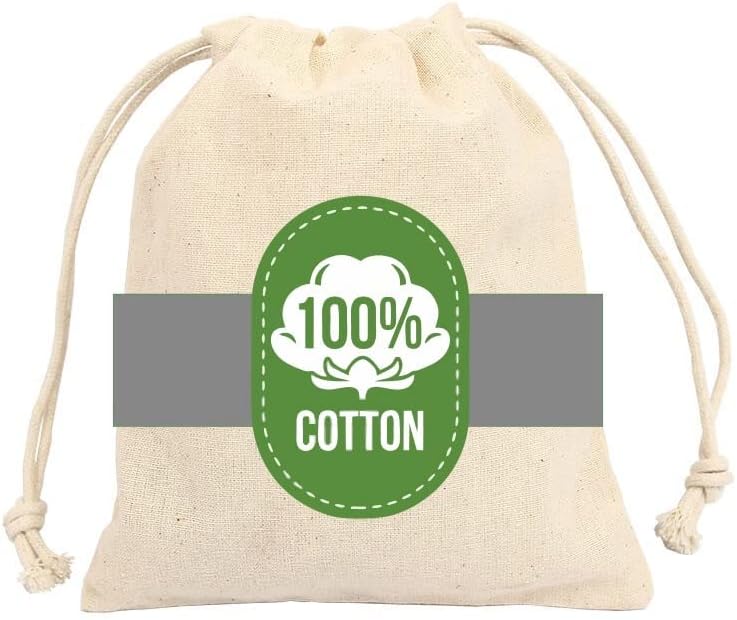 Miniatura 6 de Mayatra's Bolsa de lavandería de algodón para ropa, organizador de viaje, bolsa ecológica de algodón 100% puro con cordón, tamaño grande, bolsa de