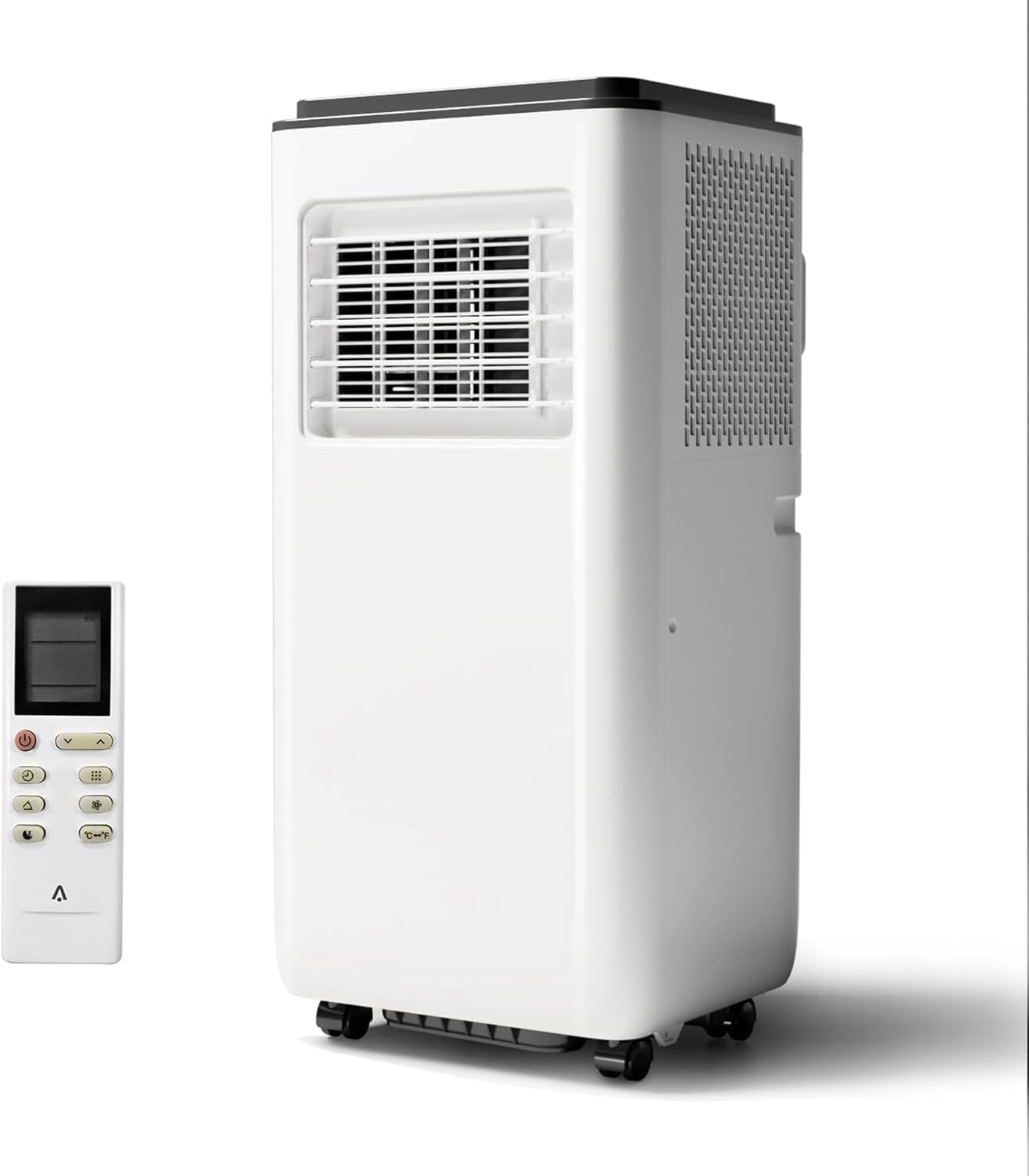 8000 BTU Portable Air Conditioner - 3-in-1 Unit: Cooling, Dehumidifier & Fan Modes | Remote Control | Cools Rooms Up to 300 Sq Ft | Freestanding Floor AC