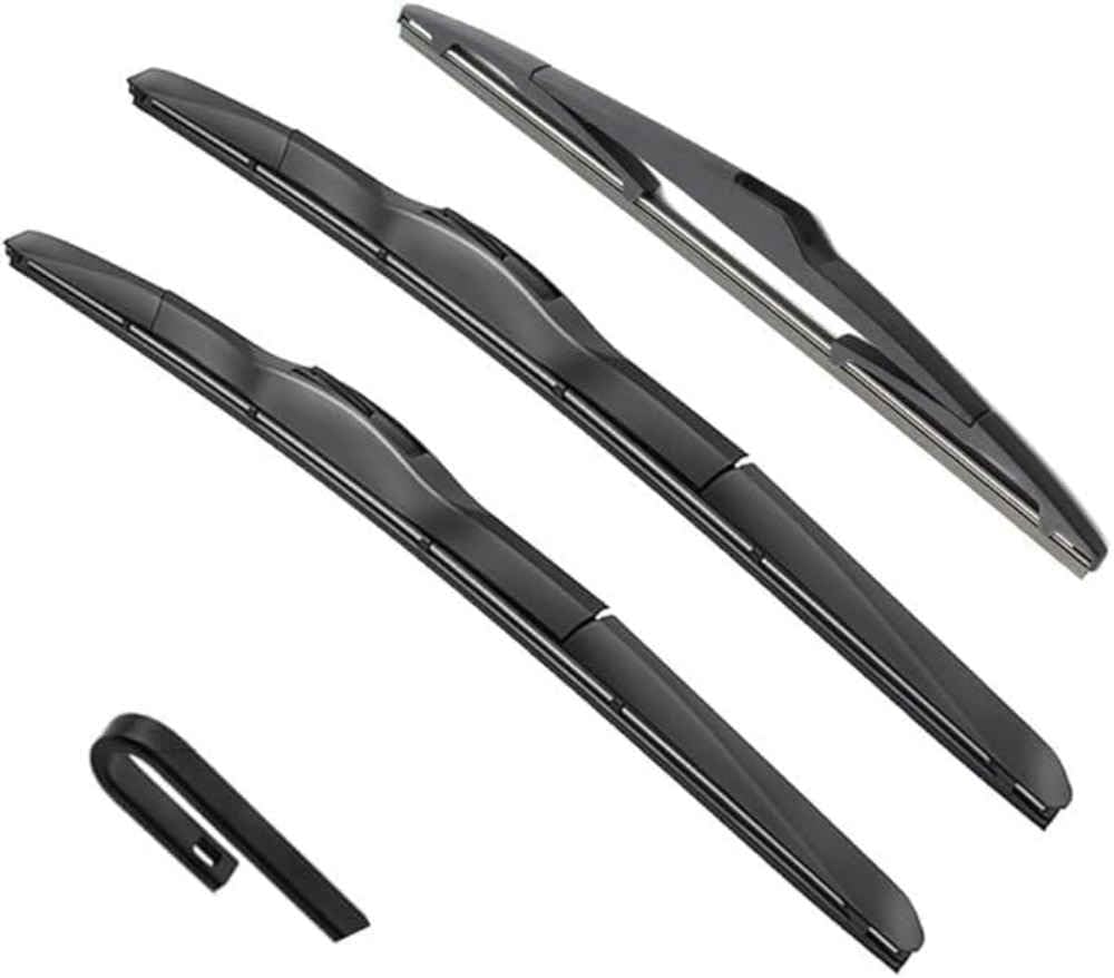 NYSLDSCO Premium Exact Fit Windscreen Wiper Blades for Kia Sportage MK3 SL 2011-2014 2015 24in18in12in Durable Natural Rubber Easy Fit for a Quiet and Streak Free Wipe