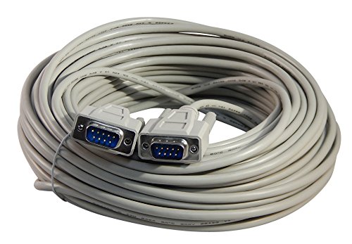 Câble série DB9 9 broches mâle pour résoudre l'encombrement RS232 en 0,75 Ft