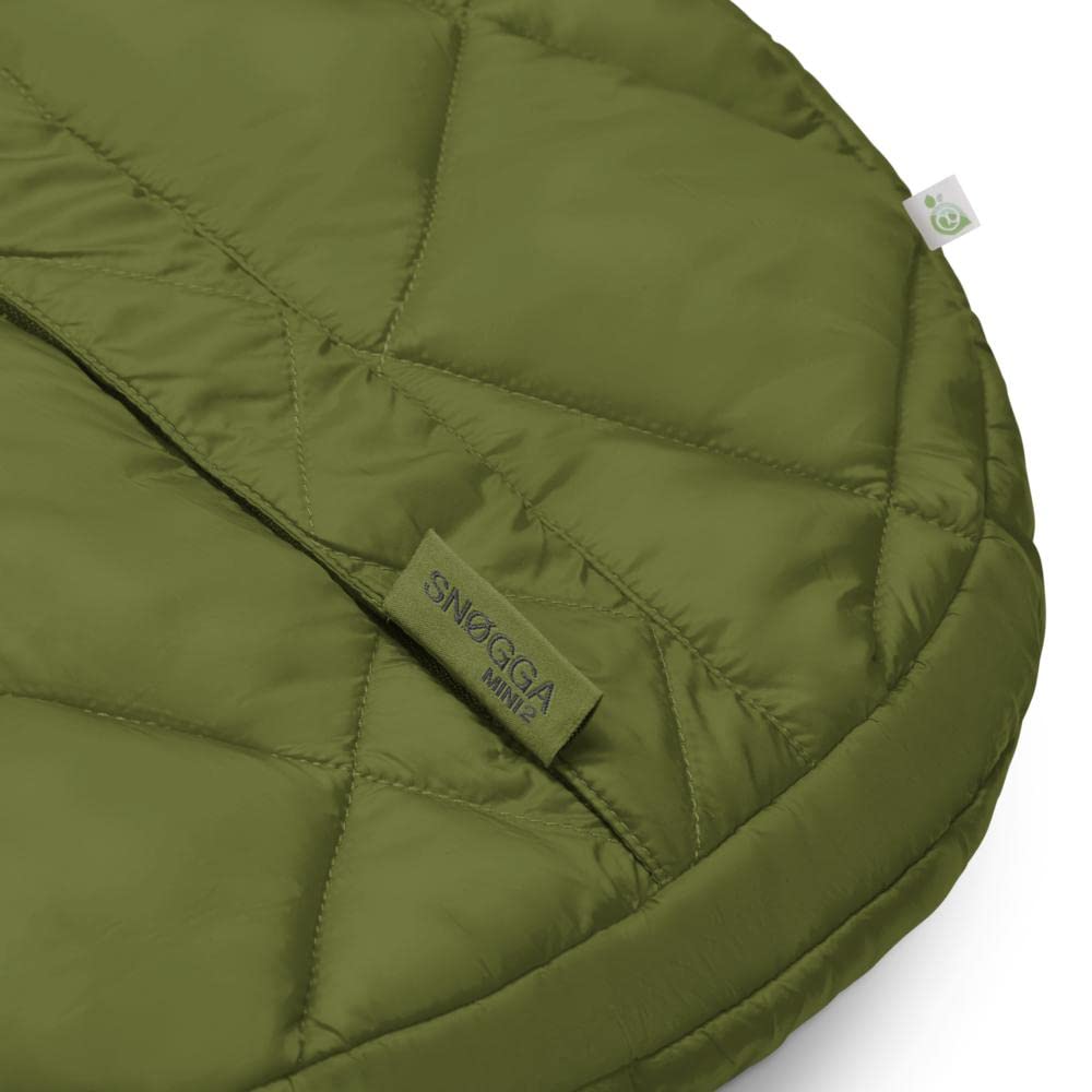 CYBEX Gold Sacco a Pelo Snøgga Mini 2, Per Seggiolini Auto, Dalla Nascita Fino a Circa 24 Mesi, TOG 4, Nature Green (Verde)