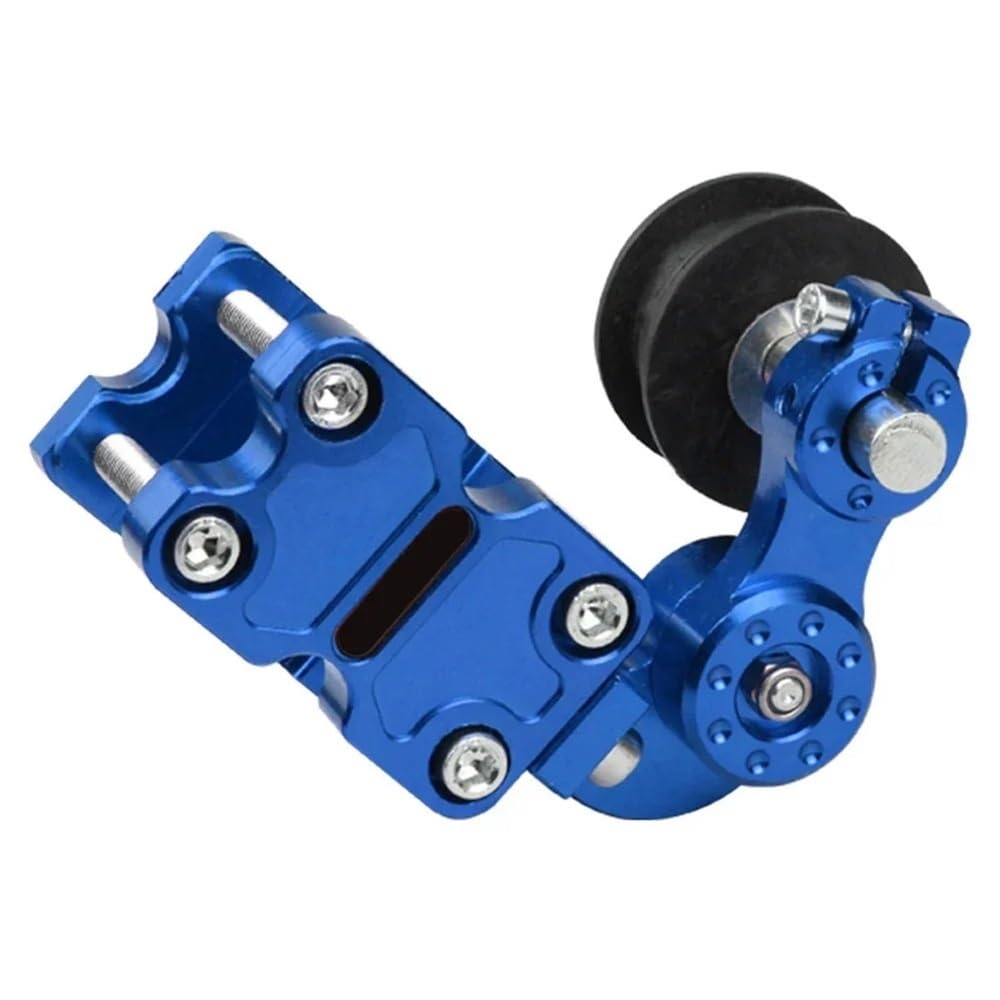 Tenditore catena for motocicletta Tenditore automatico for regolazione catena grande adatto for parti di motociclette(Blue)