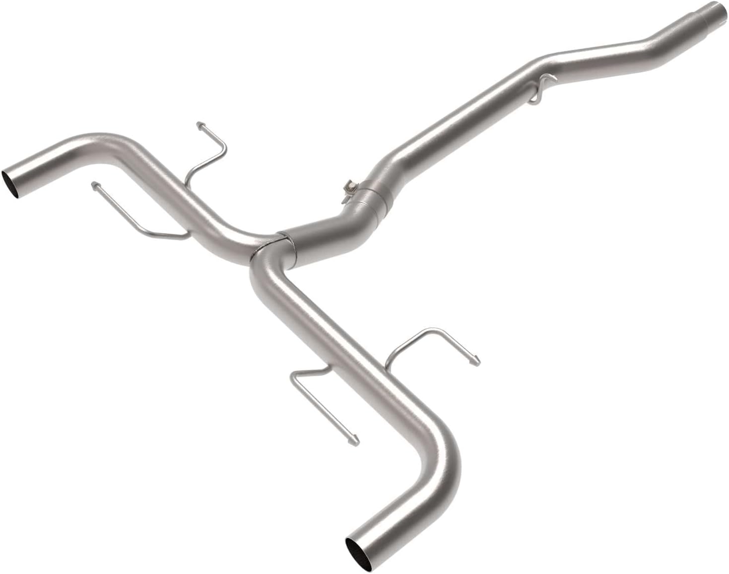 aFe POWER 49-36902 MACH Force-Xp 2 IN to 2-1/2 IN Stainless Steel Axle-Back Exhaust System Alfa Romeo Giulia 17-23 L4-2.0L (t)